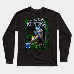 Sword Maiden Blue: Kendra Long Sleeve T-Shirt